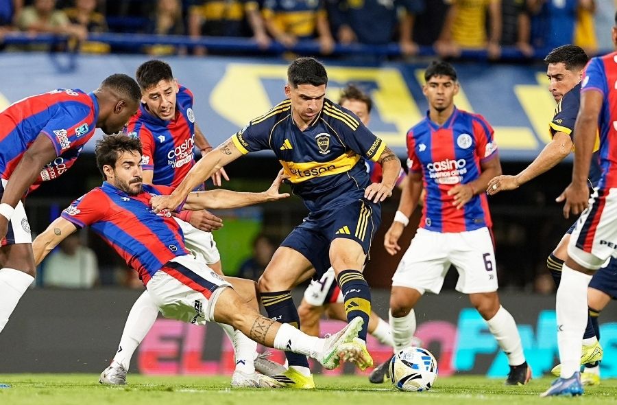 Boca Juniors empató con San Lorenzo en La Bombonera y se aleja de la ...
